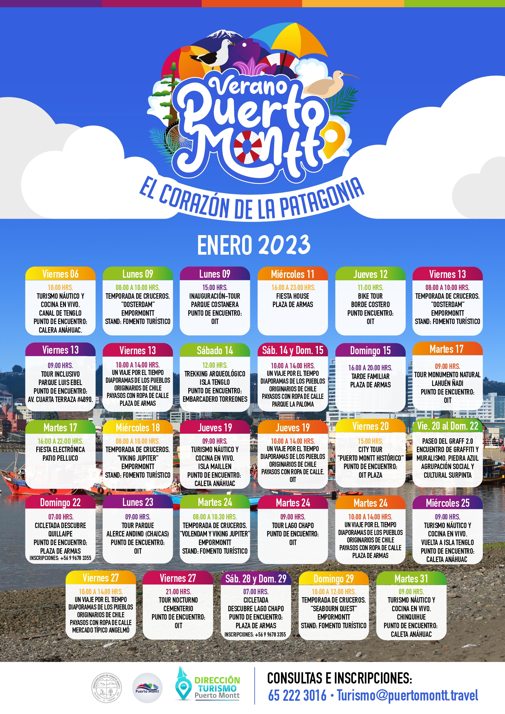 Guía de 3 Días en Puerto Montt: Descubriendo su Riqueza Natural y Cultural